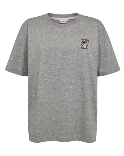  Nümph - NUPrema Oversize T-Shirt - Medium Grey Melange